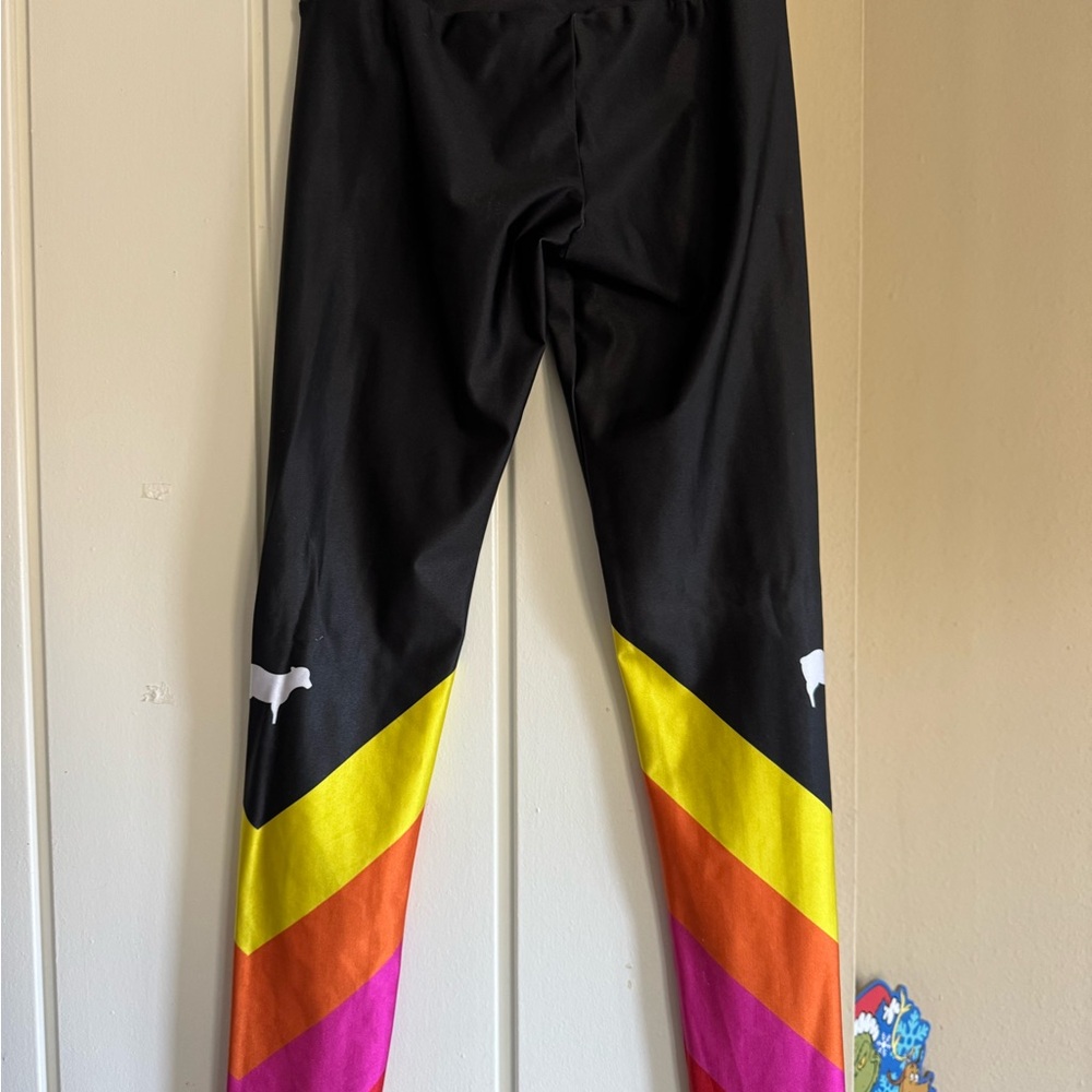 Goldsheep women’s  Colorful Striped Leggings